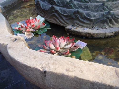 Ceramic Lotus Blossom.